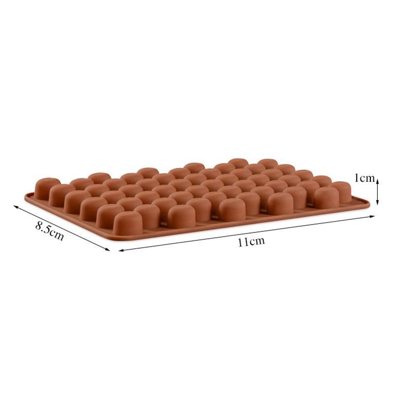 Изображение товара: Силиконовая форма для приготовления мини-кофейных зерен, «сделай сам», форма для выпечки пирожных с шоколадной начинкой льда, силиконовая форма, инструменты для выпечки тортов