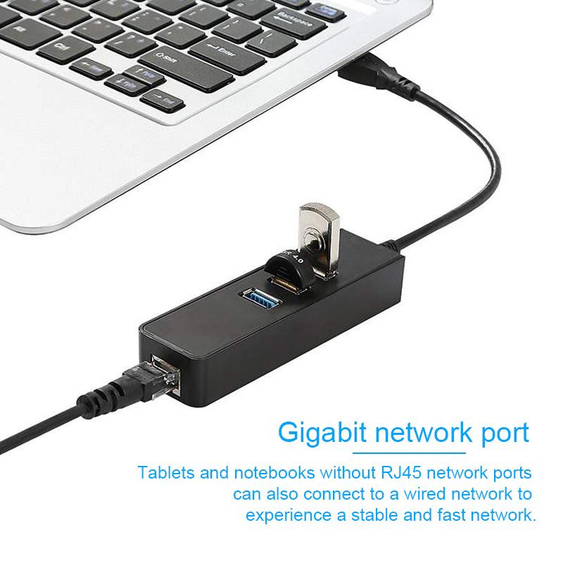 Изображение товара: Basix USB Ethernet адаптер, USB 3,0 сетевая карта к RJ45 Lan для ПК Windows 10 гигабитный RJ45 сетевой адаптер Usb Ethernet