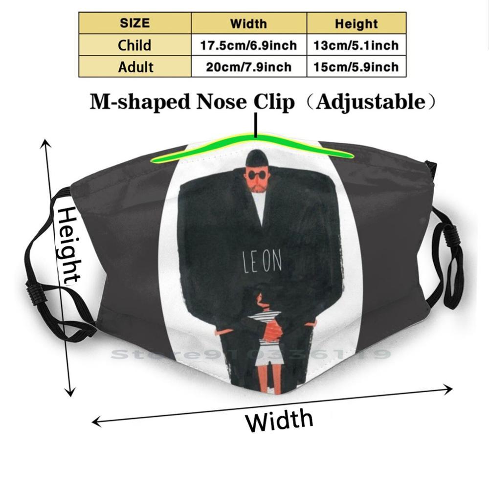 Изображение товара: Леон профессиональный дизайн Пылезащитный фильтр моющаяся маска для лица дети Леон Профессиональный Леон