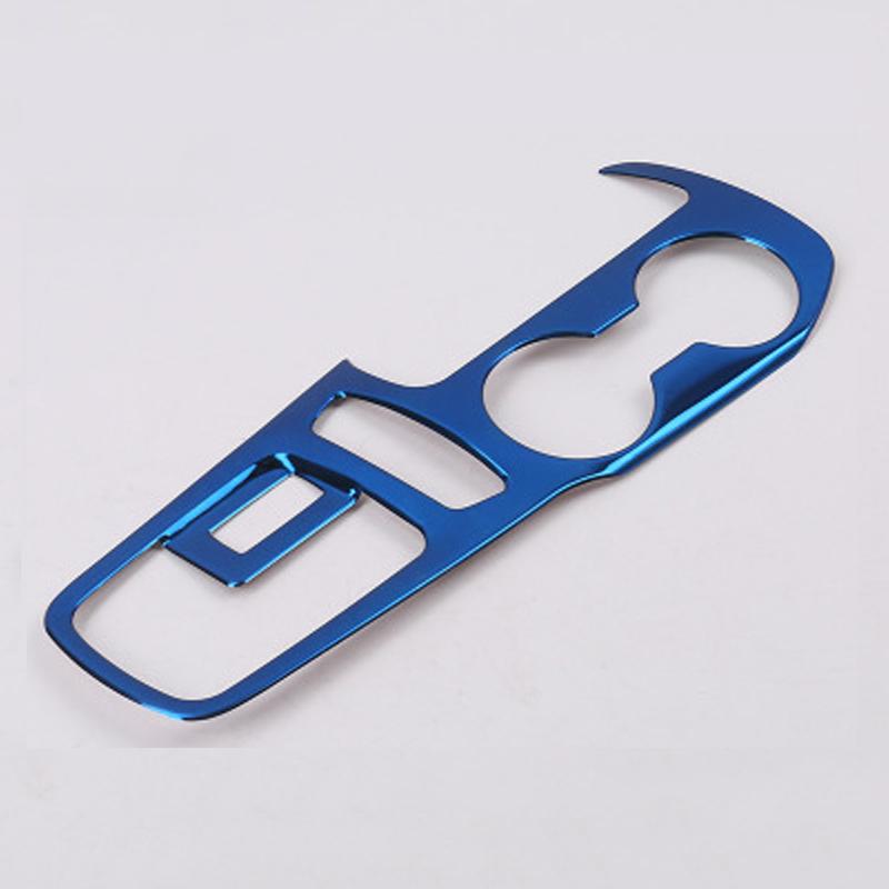 Изображение товара: For Chevrolet Cruze 2017 Style Blue Stainless Steel Car Gear Panel Protection Frame Car Interior Decoration Sticker