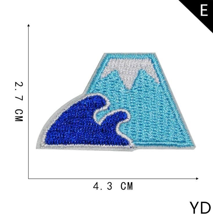 Изображение товара: Новое поступление 10 шт. холмов вышитые патчи железные на пришить Джинсы Пальто футболка сумка обувь головные уборы Декор ремонт мотив эмблема аксессуар