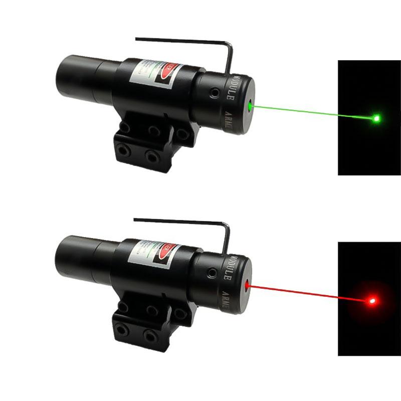 Изображение товара: Перезаряжаемый красный и зеленый лазерный прицел Ar 15 зеленая точка Глок прицел части красный точка прицел Охотничье пневматическое Ружье части пистолет прицел