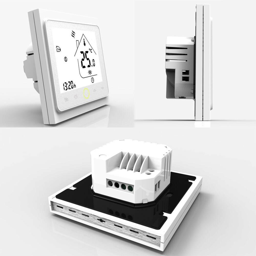 Изображение товара: Термостат Wifi /No/Modbus вода/электрическое Отопление/газовый котел термостат черный/белый программирующий контроллер комнатной температуры