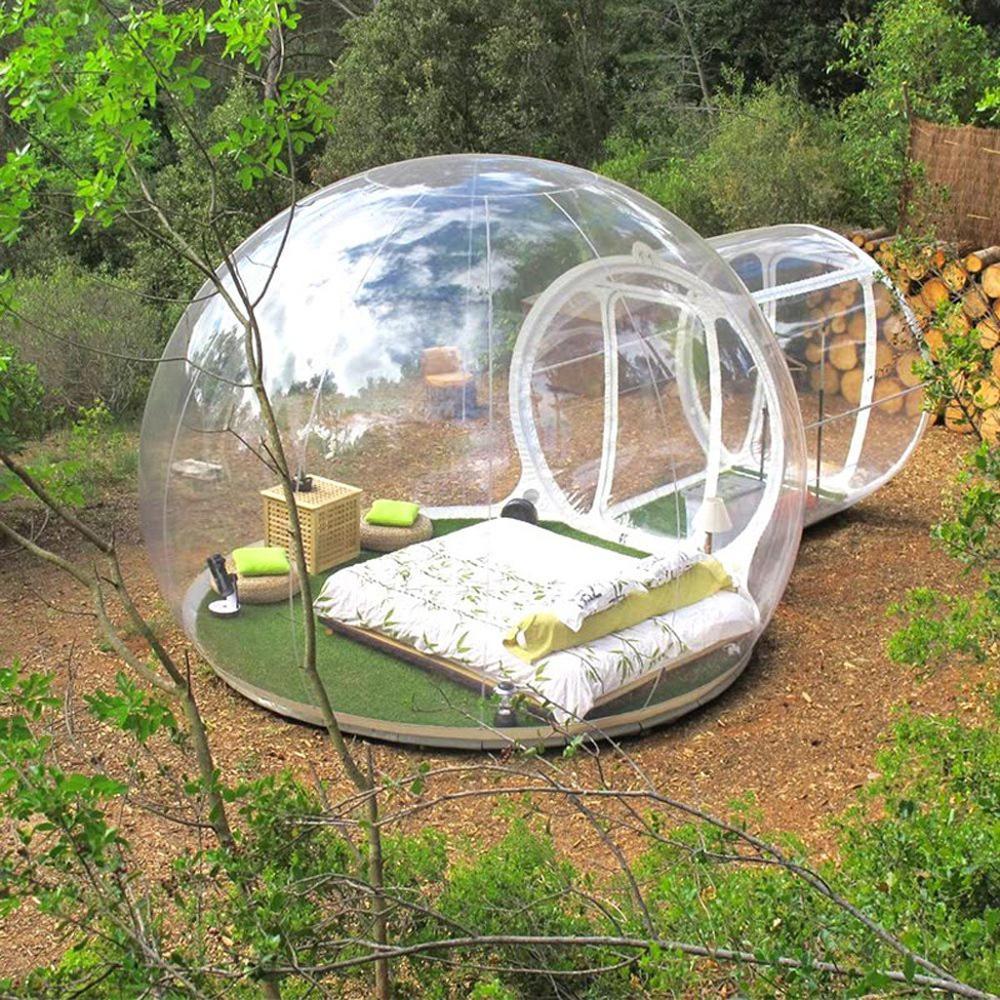 Изображение товара: Уличная палатка для кемпинга, Надувное пузырчатое дерево, прозрачный пузырчатый дом, иглу, палатка, пузырчатая купольная палатка для отеля