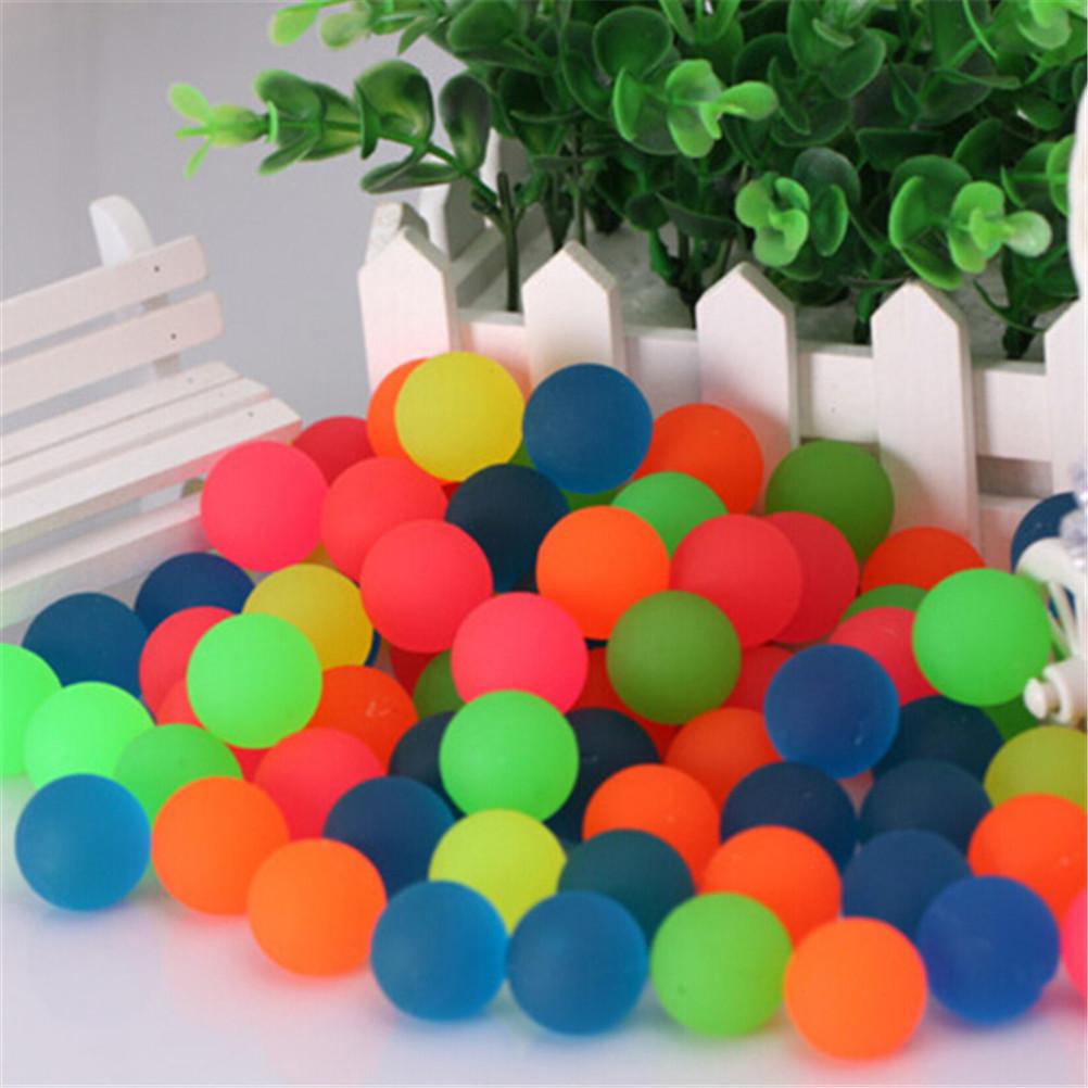 Изображение товара: 10 шт./лот, игрушечный мяч для домашних животных, цветной прыгающий мяч, резиновые игрушки для улицы, Детские эластичные прыгающие Мячи С жонглированием, 27 мм