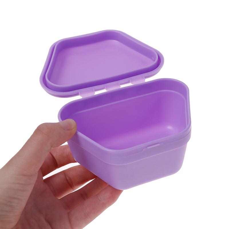 Изображение товара: 1 шт. коробка для протезов для ванной чехол для чистки зубов Стоматологическая ложная коробка для хранения зубов контейнер для протезов коробок высокого качества