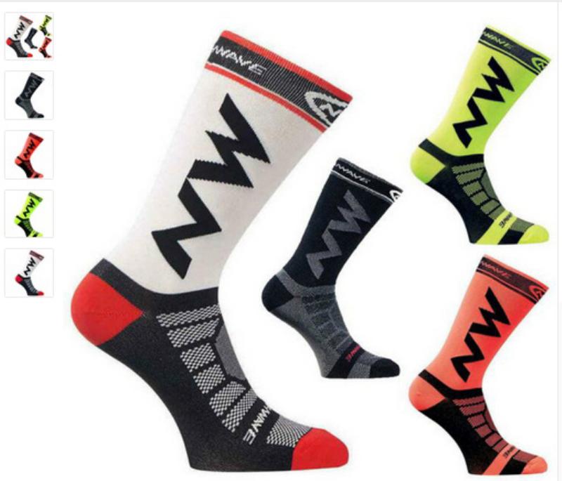 Изображение товара: 2020 мужские и женские велосипедные носки, дышащие летние носки для занятий спортом на открытом воздухе, баскетбола, бега, футбола, похода, скалолазания, Прямая поставка