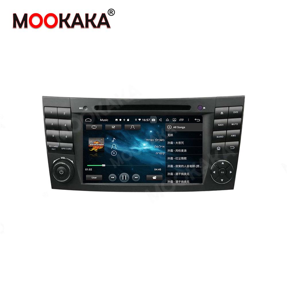 Изображение товара: Автомобильный мультимедийный плеер PX6, Android 10,0, 64 ГБ, GPS-навигация для Benz E-Class W211 CLS W219, автомобильное радио, DVD-плеер, стерео головное устройство