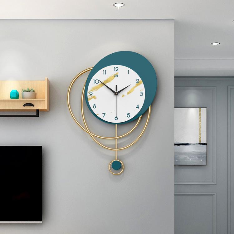 Изображение товара: Часы настенные электронные тихие в современном стиле, креативные приборы в скандинавском стиле для кухни, гостиной, настенные часы BA60WC