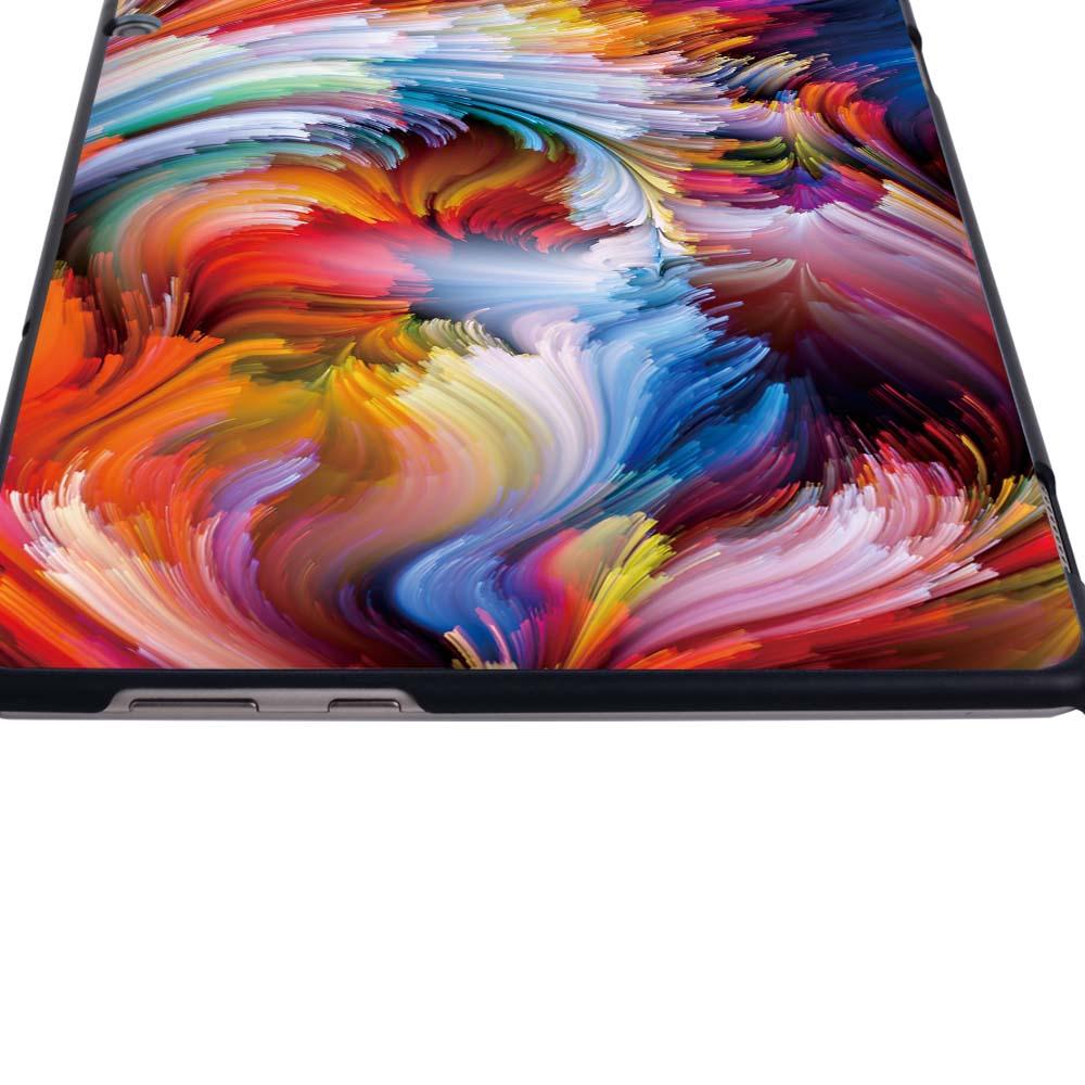 Изображение товара: Чехол для планшета Huawei MediaPad T3 8 дюймов/T3 10 9,6 дюймов/T5 10 10,1 дюймов, противоударный акварельный тонкий кожаный чехол + стилус
