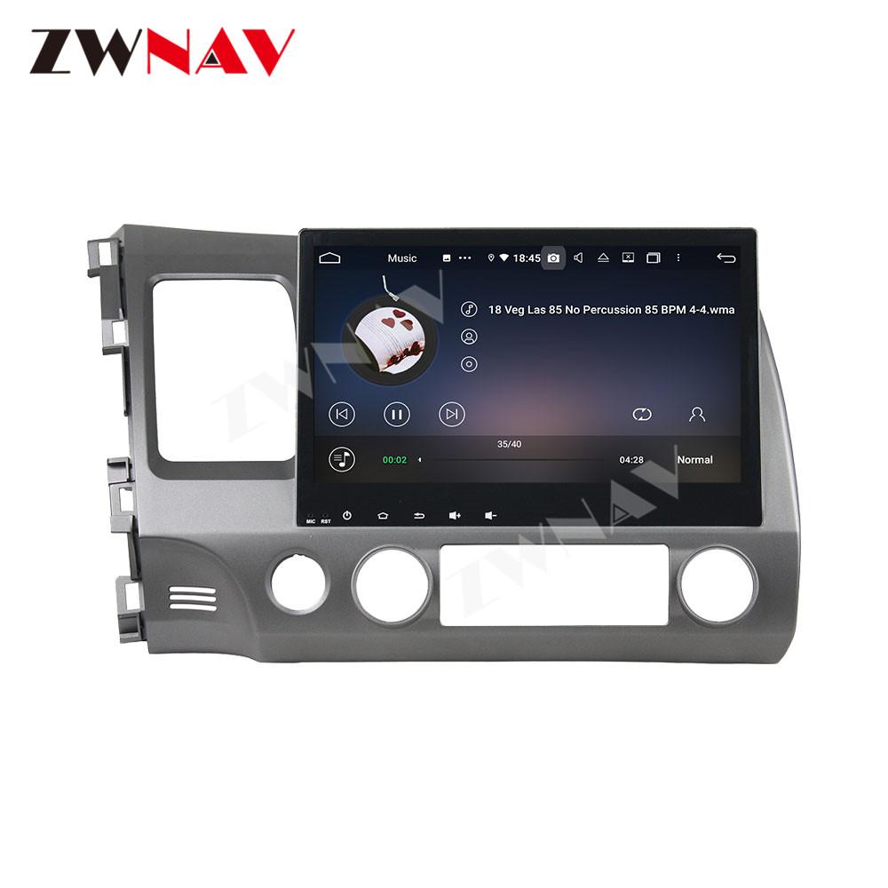 Изображение товара: 128 ГБ Carplay Android 10 экран плеер для Honda CIVIC 2006 2007 2008 2009 2010 2011 GPS авто аудио радио музыка стерео головное устройство