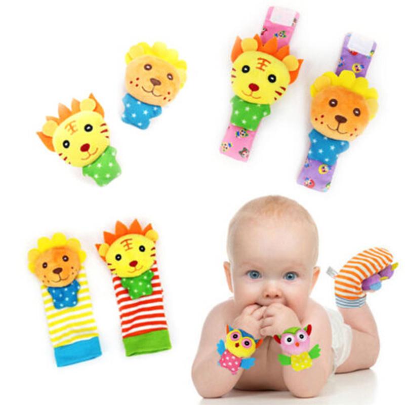 Изображение товара: 2 звёздочки, погремушка, ножки, кольцо, колокольчик, красочная детская развивающая игрушка, плюшевая Мягкая кукла для новорожденных, тигр, Лев