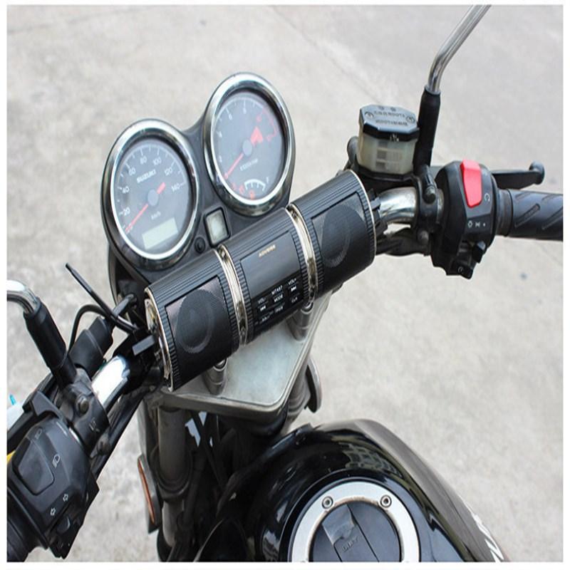 Изображение товара: 2021 мотоцикл Открытый Bluetooth аудио с радио водонепроницаемый все-в-одном сабвуфер модифицированный электрический автомобиль мотоцикл Mp3