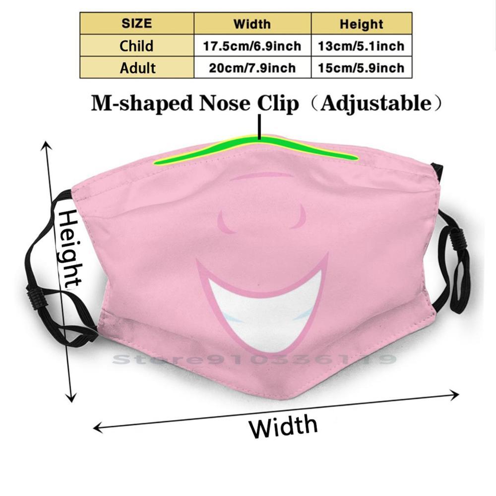 Изображение товара: Многоразовая маска с принтом в виде смайлика чизли пинки, Pm2.5, фильтр, маска для лица, дети, новости, Facemask, социальные, отдаляющиеся, новая нормальная, Дональд