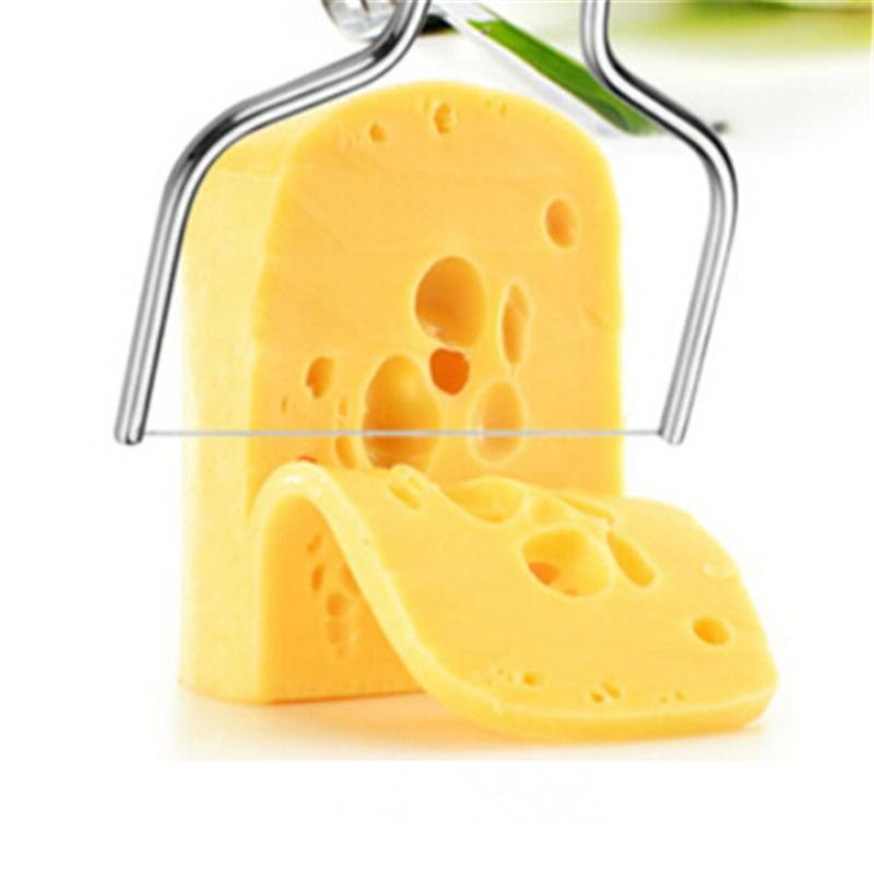 Изображение товара: Нож для резки сыра из нержавеющей стали, кухонный нож для резки сыра, масла, 1 шт.