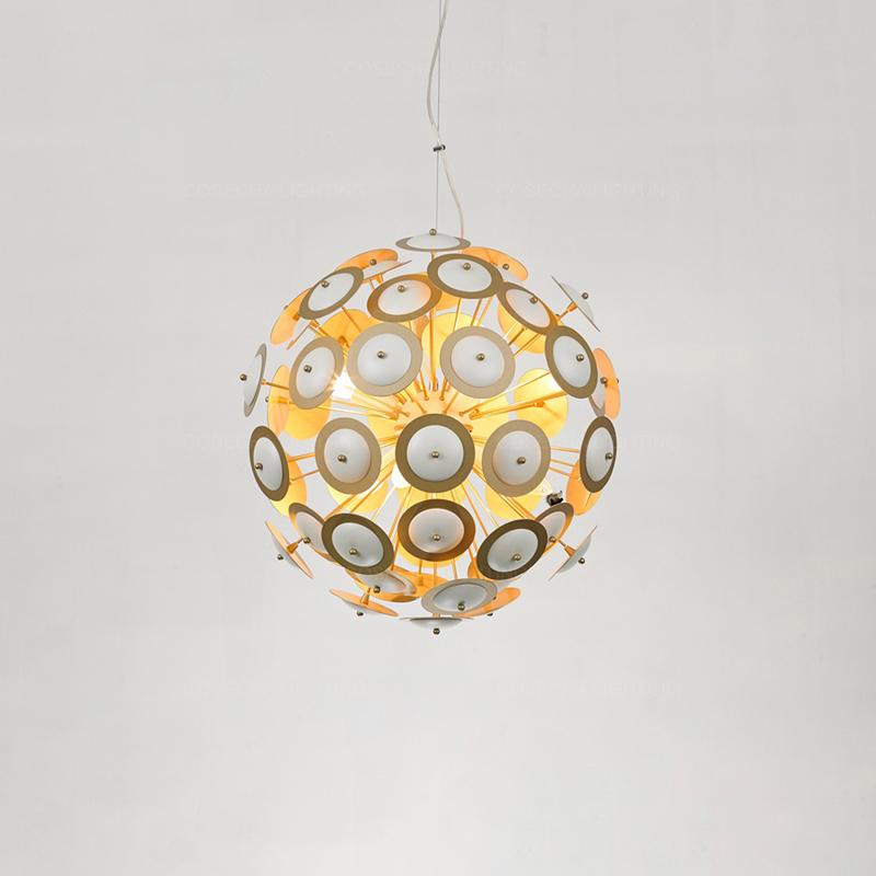 Изображение товара: Креативная Подвесная лампа в стиле лофт, современный золотистый подвессветильник ильник в скандинавском стиле для кухни/спальни/кухни, освещение для гостиной