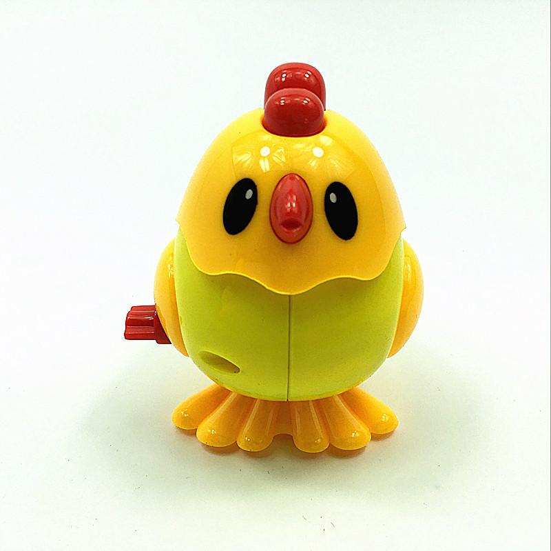 Изображение товара: Заводная игрушка для детей, маленькая желтая курица, маленькая Желтая утка, забавная заводная игрушка