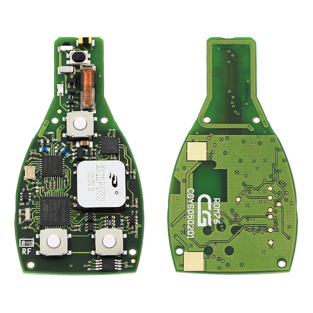 Изображение товара: 3/4 кнопок CGDI безключевой ключ Go FBS3 Smart BE ключ для Benz W204 W207 W212 W164 W166 W221 3/4 Кнопка Pcb работает с CGDI MB Prog