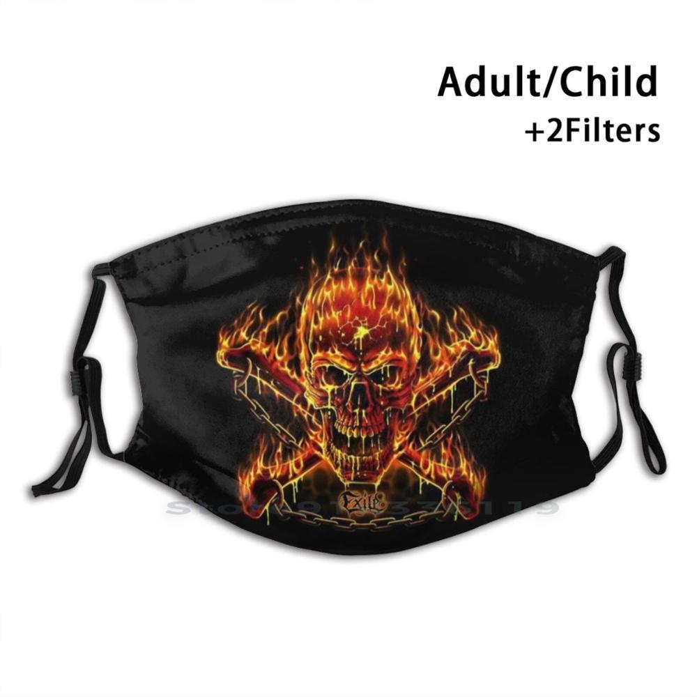 Изображение товара: Пиратская куртка рук для взрослых и детей, моющаяся смешная маска для лица с фильтром пирата