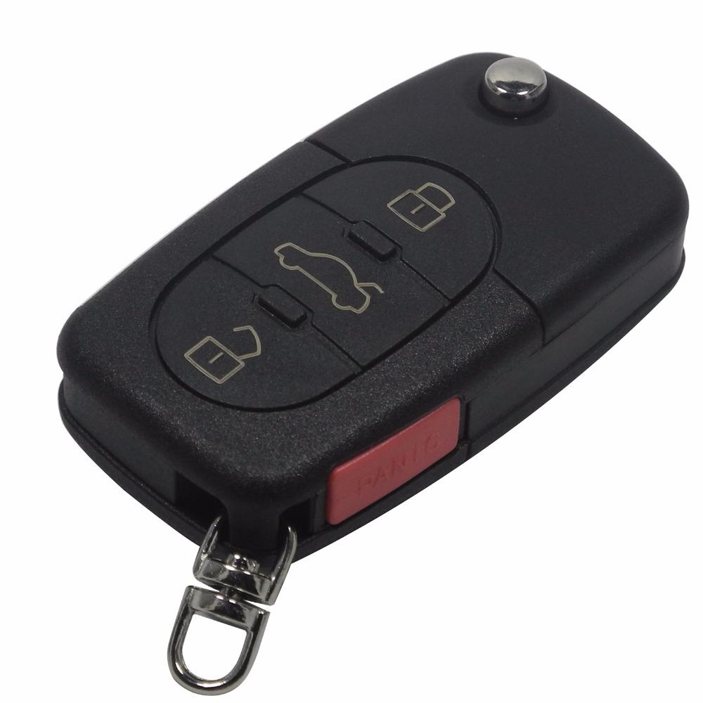 Изображение товара: Kutery складной дистанционный ключ для автомобиля в виде ракушки для Volkswagen VW Passat Jetta Golf Beetle 2/3 + паника 3/4 кнопки ключ чехол подходит CR1616/CR1620