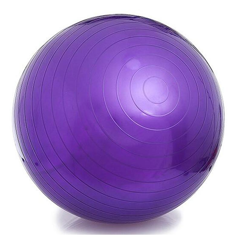 Изображение товара: Спортивные шарики для йоги, искусственная кожа, упражнения для пилатеса, тренировочный Массажный мяч 55 см, 65 см, 75 см