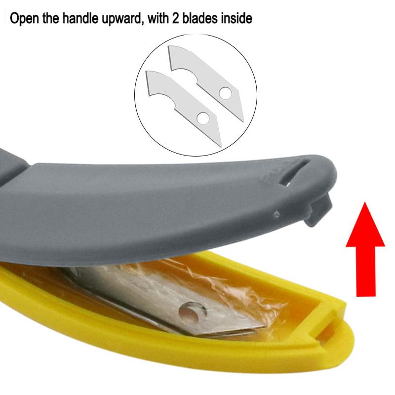 Изображение товара: Крючок-нож из ПВХ, акриловая доска, пластиковый крючок из оргстекла, нож, режущий инструмент со сменными лезвиями