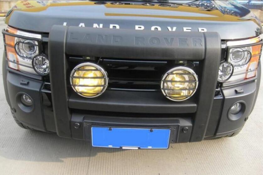Изображение товара: Автомобильная Передняя фасветильник из АБС-пластика для автомобиля + задняя задсветильник фара для Land rover discovery 3 LR3 2004 2005 2006 2007 2008 2009