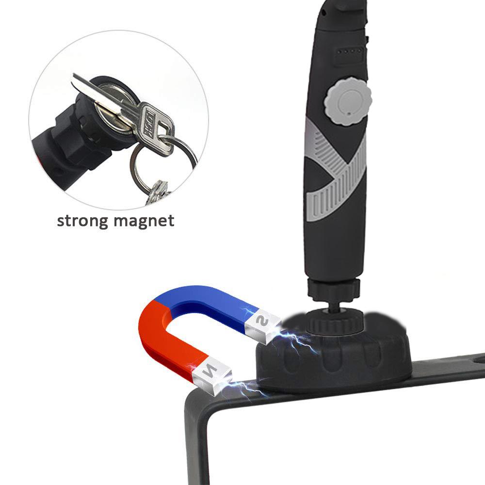 Изображение товара: Магнитный рабочий светильник COB, светодиодный рабочий светильник с зарядкой от USB, фонарик, гибкий светильник для осмотра, аварийный поворотный фонарь, 50 Вт, POCKETMAN