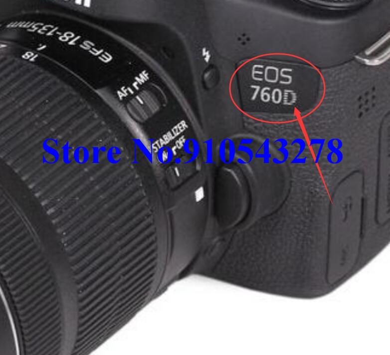 Изображение товара: Новинка для canon EOS 760D для заказа логотипа корпуса Canon укажите модель камеры