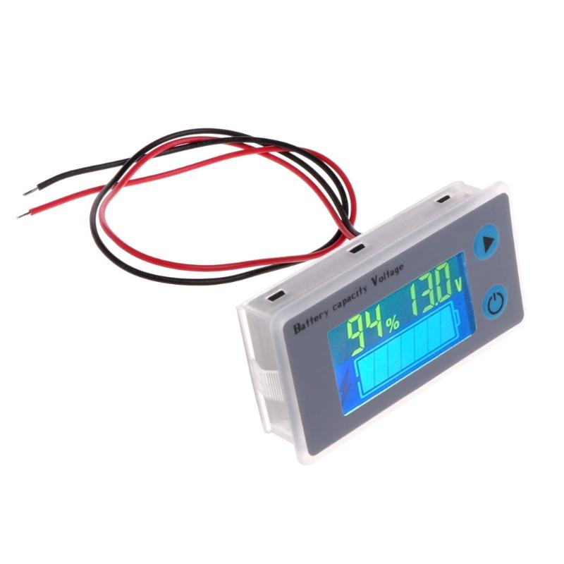 Изображение товара: 10-100V Universal Battery Capacity Voltmeter Tester LCD Car Lead-acid Indicator E7CA