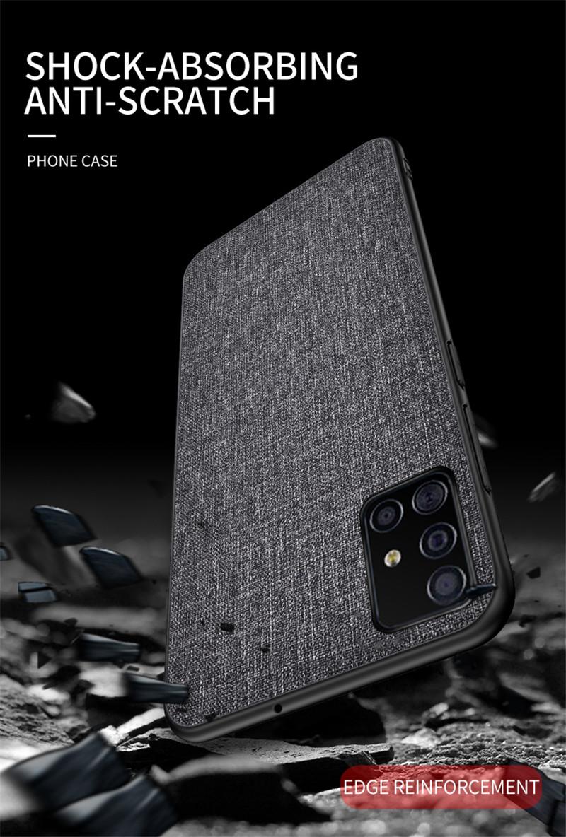 Изображение товара: Роскошный тканевый чехол для телефона для Google Pixel 4A Pixel 3A 5 XL, тонкий мягкий бампер, жесткая задняя крышка из поликарбоната