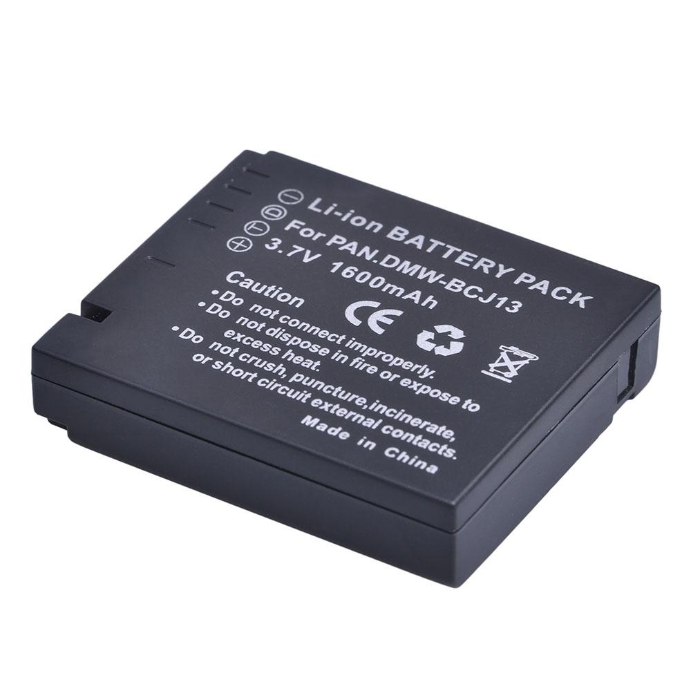 Изображение товара: 2 шт. 1600 мАч DMW BCJ13 DMW-BCJ13 литий-ионная батарея для Panasonic Lumix DMC-LX5, DMC-LX5K, DMC-LX5W, DMC-LX7, BCJ13 батарея