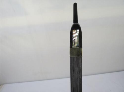 Изображение товара: 1 шт., крепкий двойной бас-лук из углеродного волокна в немецком стиле, черный лук