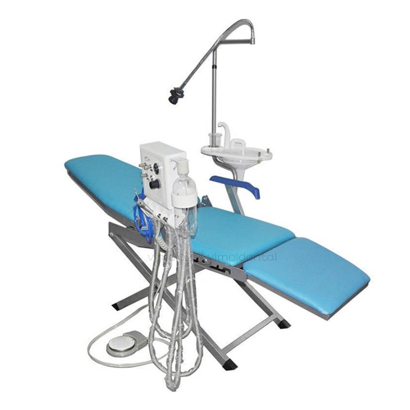 Изображение товара: Стоматологический портативный складной стул со светильник кой