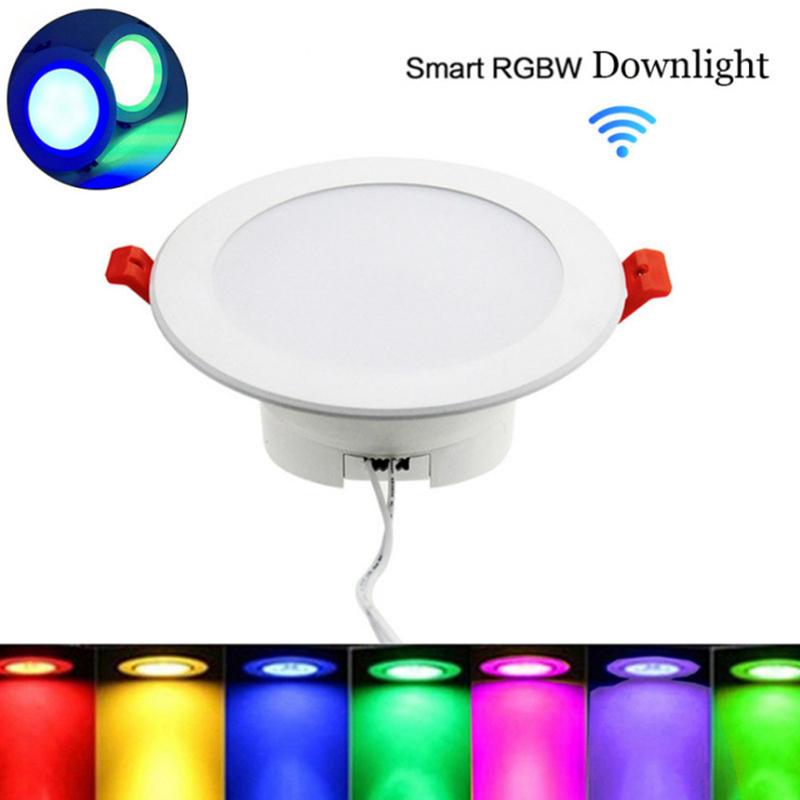 Изображение товара: Умный потолочный светильник RGBW с дистанционным управлением через приложение и поддержкой Wi-Fi