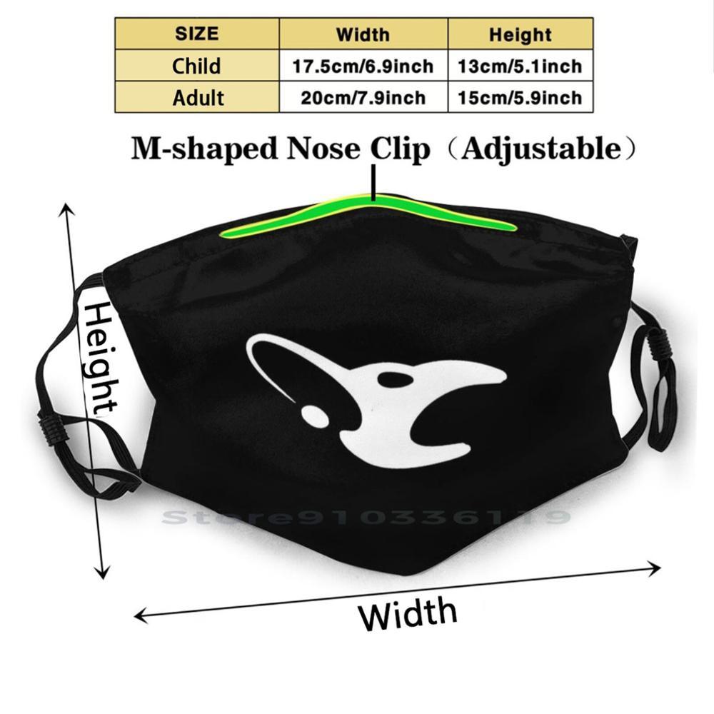 Изображение товара: Накладная маска для лица с логотипом для взрослых и детей, моющаяся смешная маска с фильтром, мышь, Спортивная мышь, Спортивная игровая команда