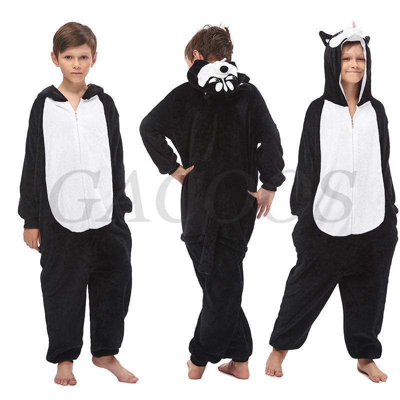 Изображение товара: Детские пижамы с единорогом, Мультяшные Комбинезоны для детей, одеяло с животными, спальные костюмы, зимние комбинезоны для мальчиков и девочек, одежда для сна