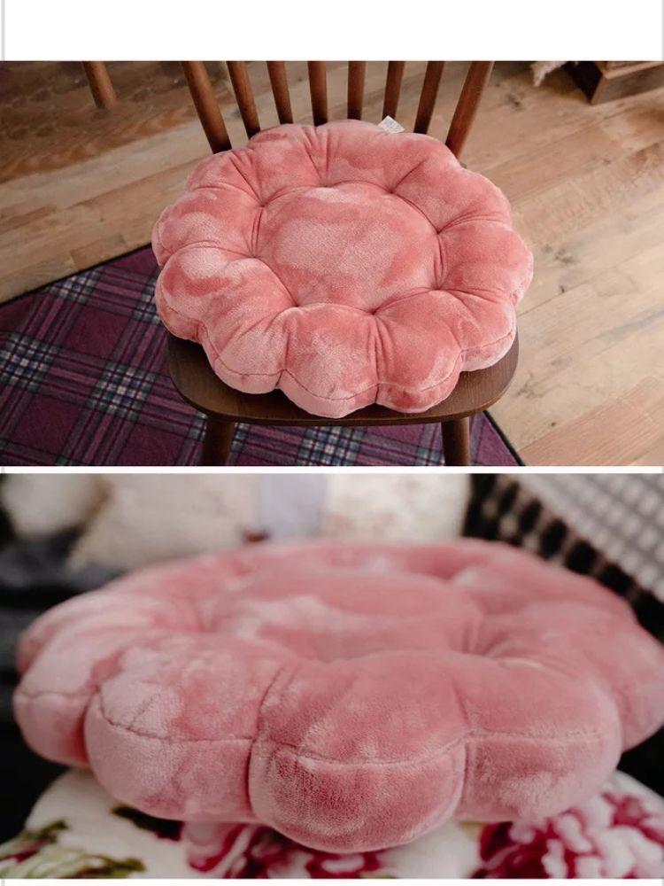 Изображение товара: Фланелевая подушка для сидения на ягодицах, подушка для офисного стула, однотонный мягкий коврик для сиденья, украшение для дома, подушка для дивана, Европа