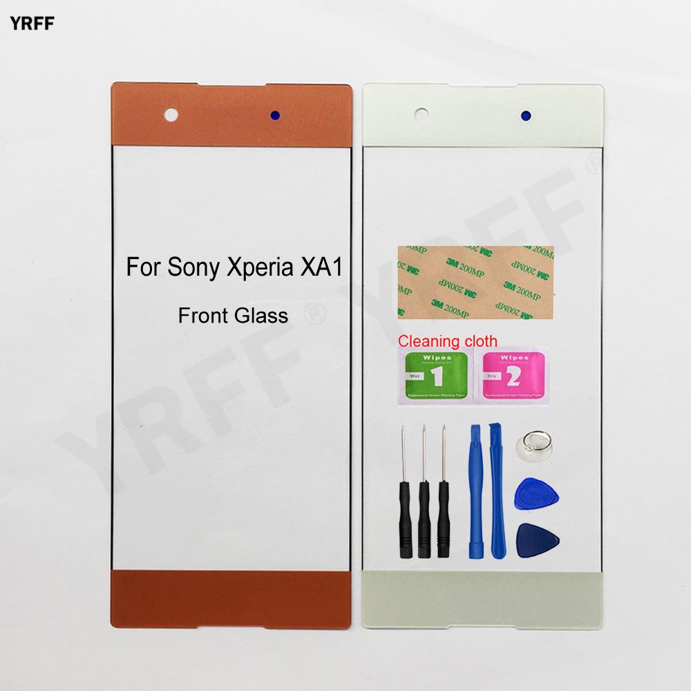Изображение товара: Передняя внешняя стеклянная панель (без сенсорного ЖК-экрана) для Sony Xperia XA1, G3116, G3121, G3112, G3123, G3125