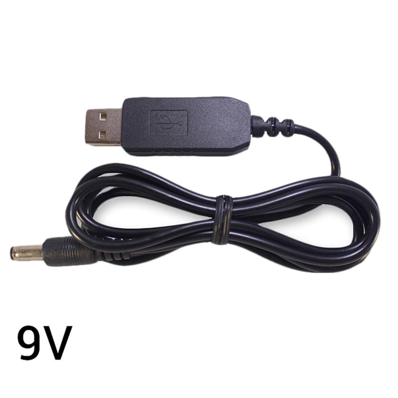Изображение товара: Высокое качество USB питания Boost Line DC 5V к DC 5V / 9V / 12V Повышающий Модуль USB конвертер адаптер кабель 2,1x5,5 мм разъем