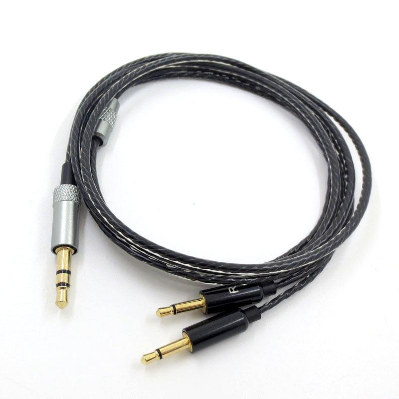 Изображение товара: Headphones Audio Controller Cable for Sennheiser HD447 HD437 HD202 HD212 Headset Replacement Audio Wire 3.5mm to 2.5mm