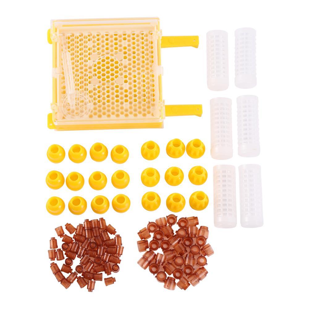 Изображение товара: Набор для пчеловодства Queen коробка для выращивания, набор инструментов для пчеловодства, королевская ячейка, полный набор для выращивания королевы, система для пчеловодства, 1 набор