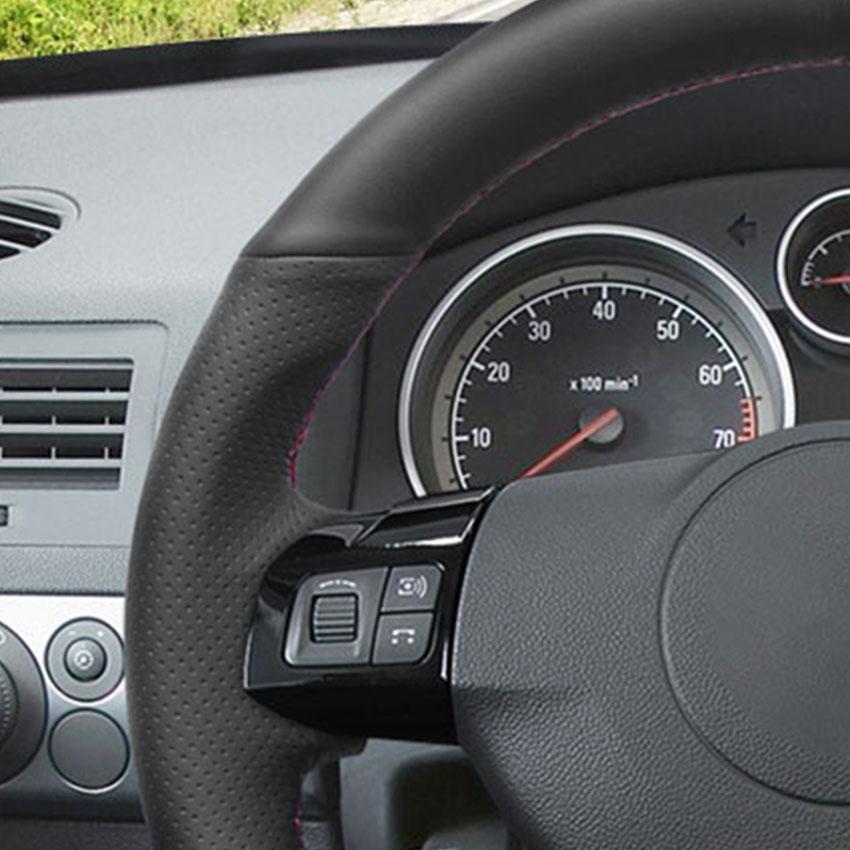 Изображение товара: LQTENLEO, черная искусственная кожа, искусственная кожа, для Vauxhall Astra Signum Vectra (C) 2005-2009, зафлр (B) 2005-2014