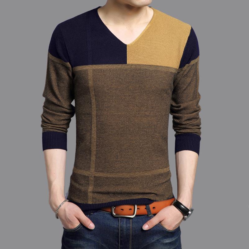 Изображение товара: Новинка 2021, мужской хлопковый свитер, мужской пуловер, свитера, повседневный вязаный крючком свитер, Мужская трикотажная одежда M004