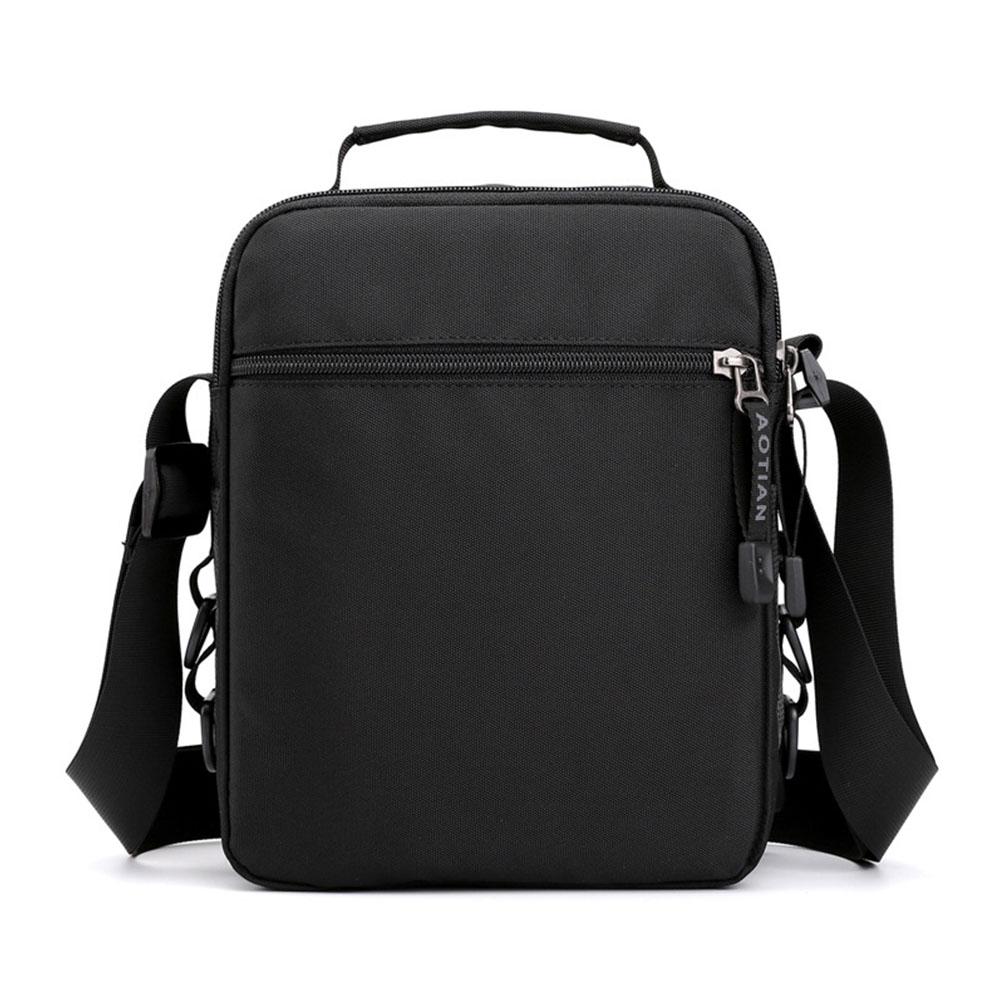 Изображение товара: Миниатюрная сумка через плечо, сумочки, сумка-мессенджер, мужская сумка через плечо с несколькими карманами, легкая сумка для сотового телефона, маленькая сумка на талию XA754ZC