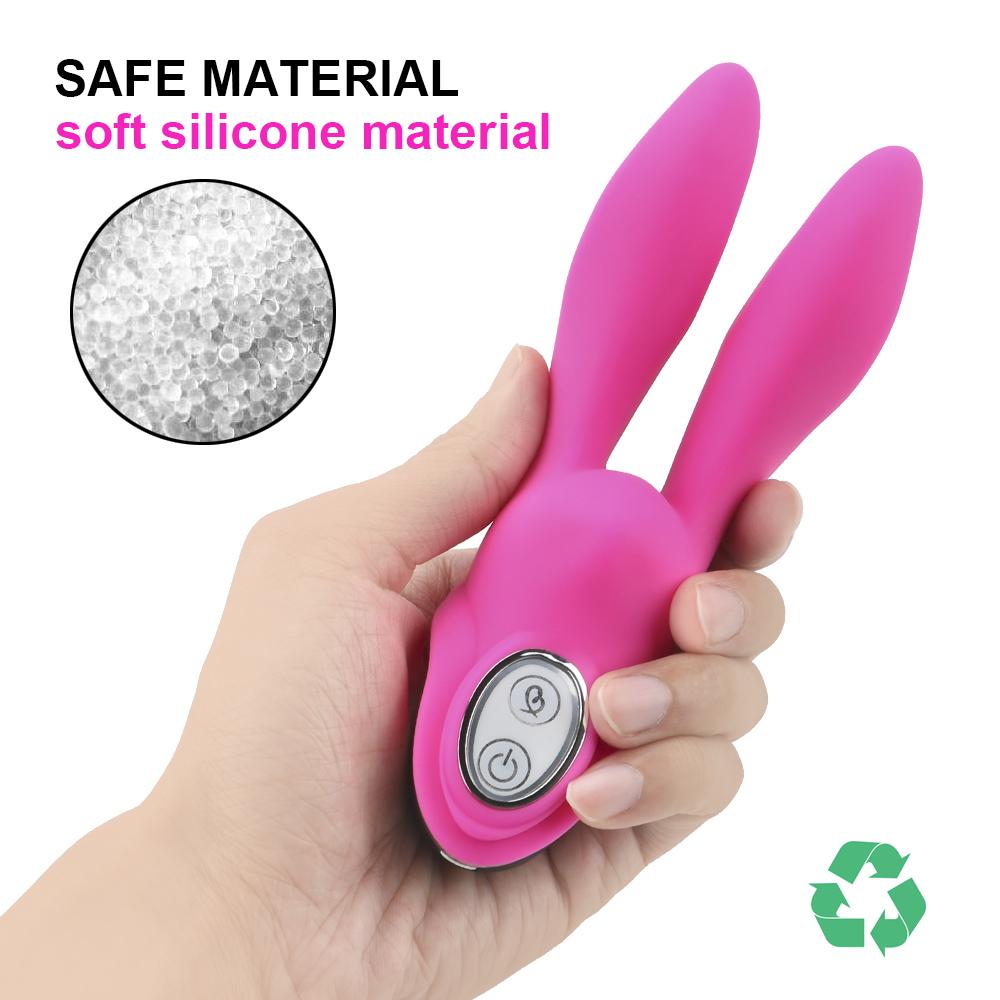 Изображение товара: OLO 7 Frequency Rabbit G Spot Vibrator Clitoral Stimulator Erotic Dildo Vibrator Silicone Vagina Massage Sex Toys For Women