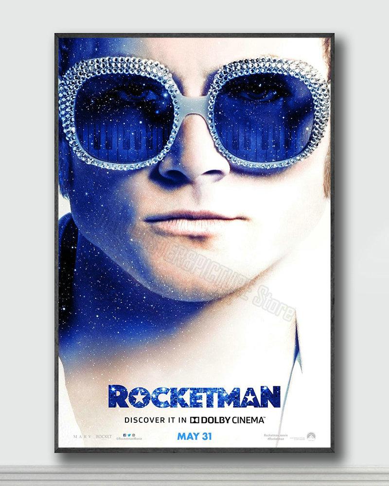 Изображение товара: NJ275 Rocketman фильм 2 Шелковые Плакаты и принты настенные художественные плакаты домашний декор