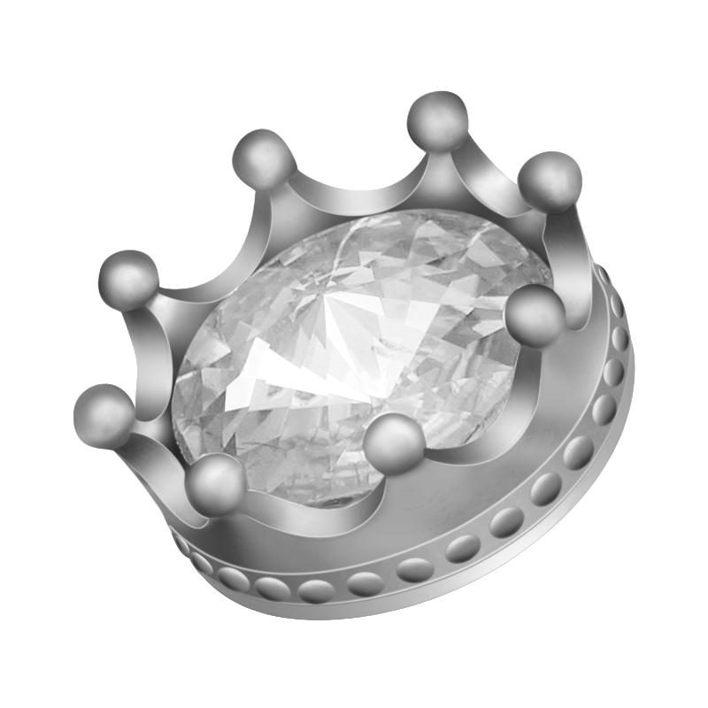 Изображение товара: KZ3433, корона для Стразы 18 мм, заклепка 18 мм, подарок застежка браслета ювелирные изделия
