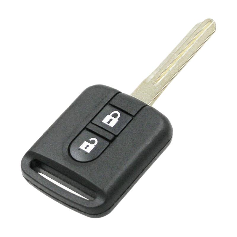 Изображение товара: 2 кнопки 43 Гц ID46 PCF7946 чип дистанционного ключа автомобиля для Nissan Elgrand X-TRAIL Qashqai Navara Micra Note NV200 Автомобильный ключ