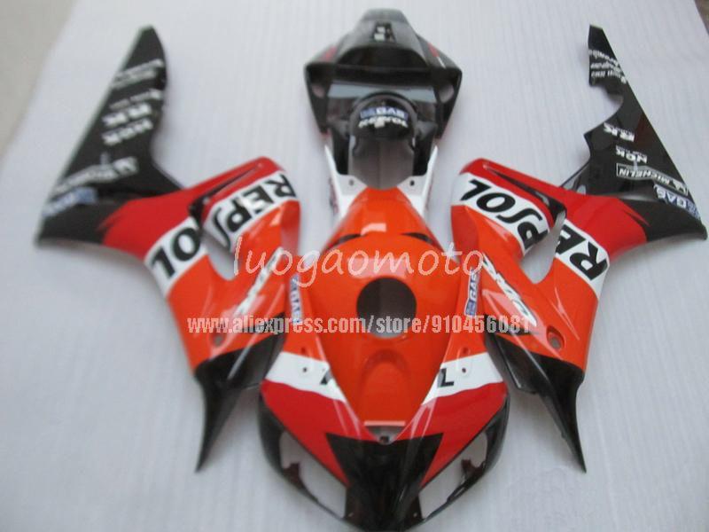 Изображение товара: Кузов для мотоцикла REPSOL для HONDA CBR1000 2004 2005 2006 2007 комплект обтекателей для CBR1000RR CBR1000 04-07 # R384H